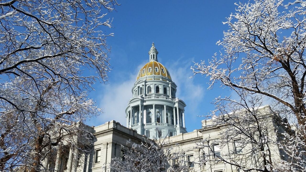 Colorado's state capitol building